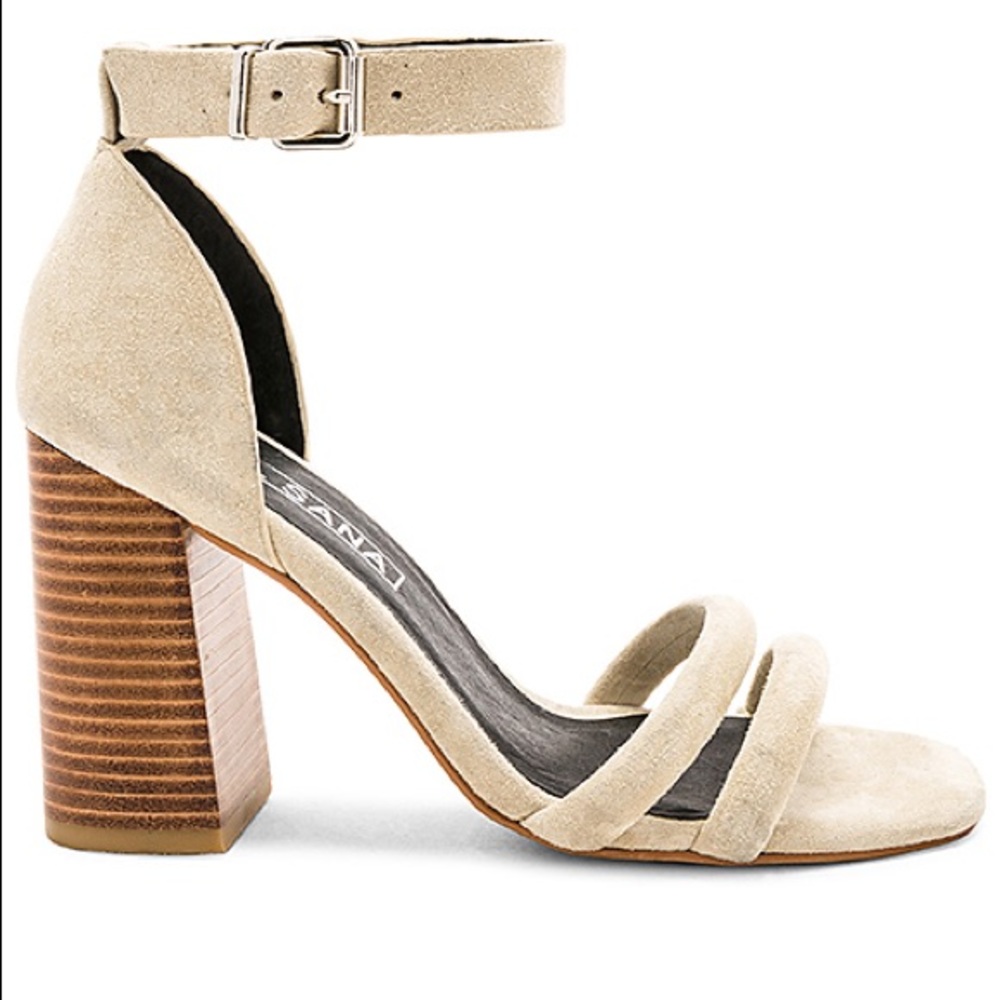Sol Sana Suede Leather Heels